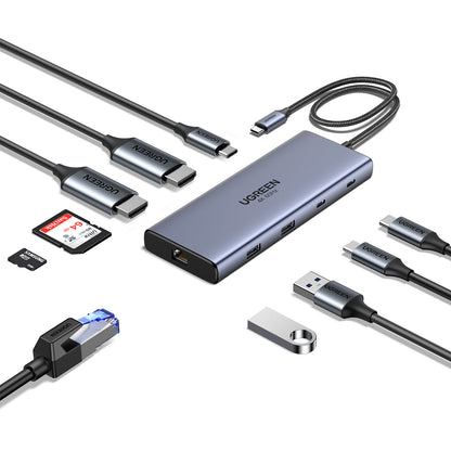 Ugreen REVODOK PRO 10 10IN1 HDMI DOCK Grey