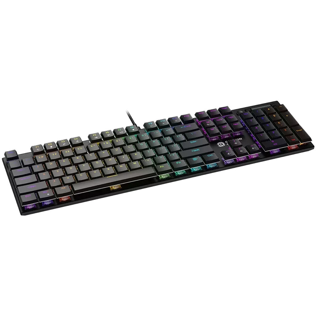 Canyon Cometstrike GK-55 keyboard Gaming USB QWERTY English Black