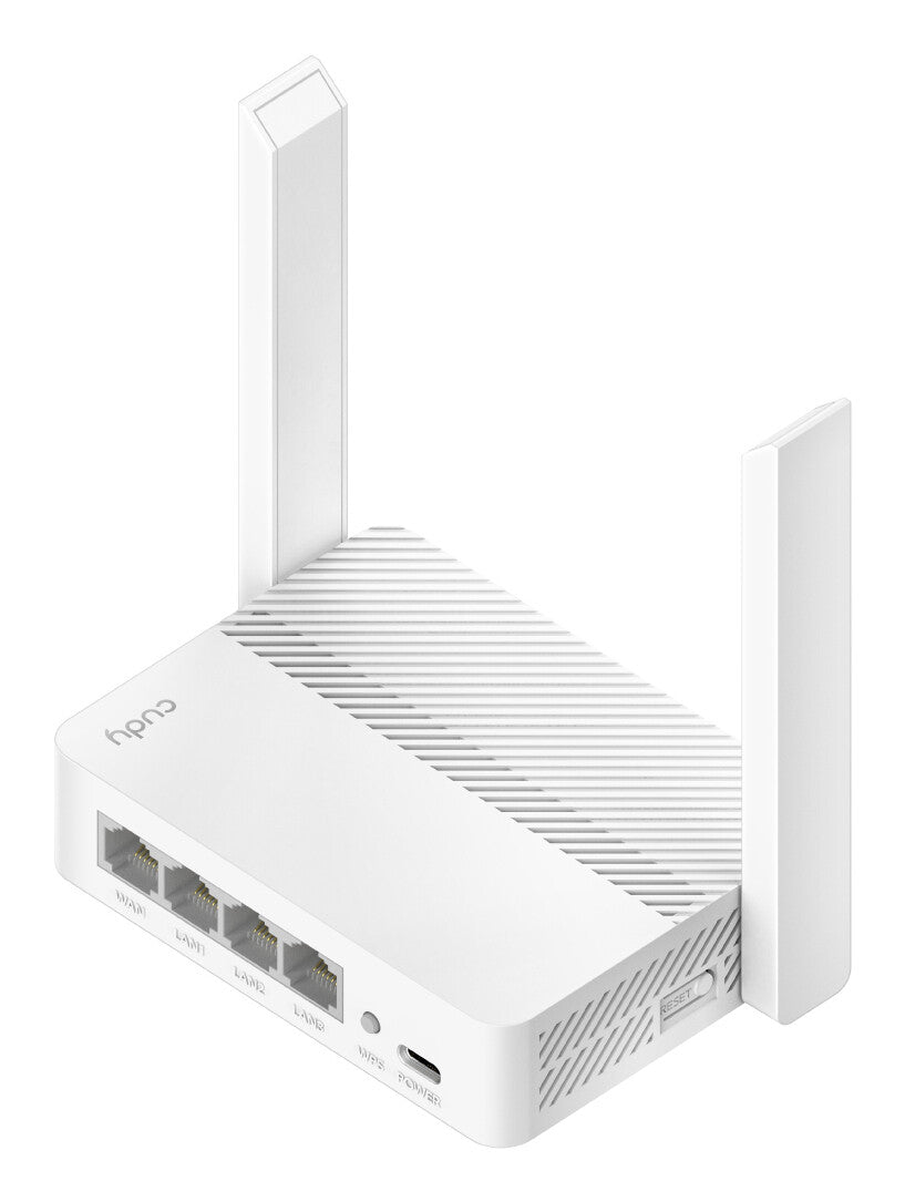 Cudy WR300 wireless router Fast Ethernet Single-band (2.4 GHz) White