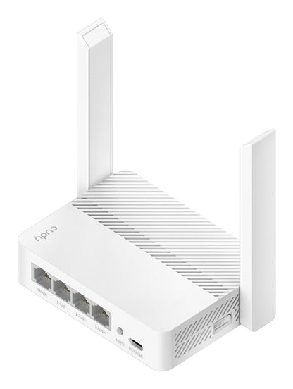 Cudy WR300 wireless router Fast Ethernet Single-band (2.4 GHz) White