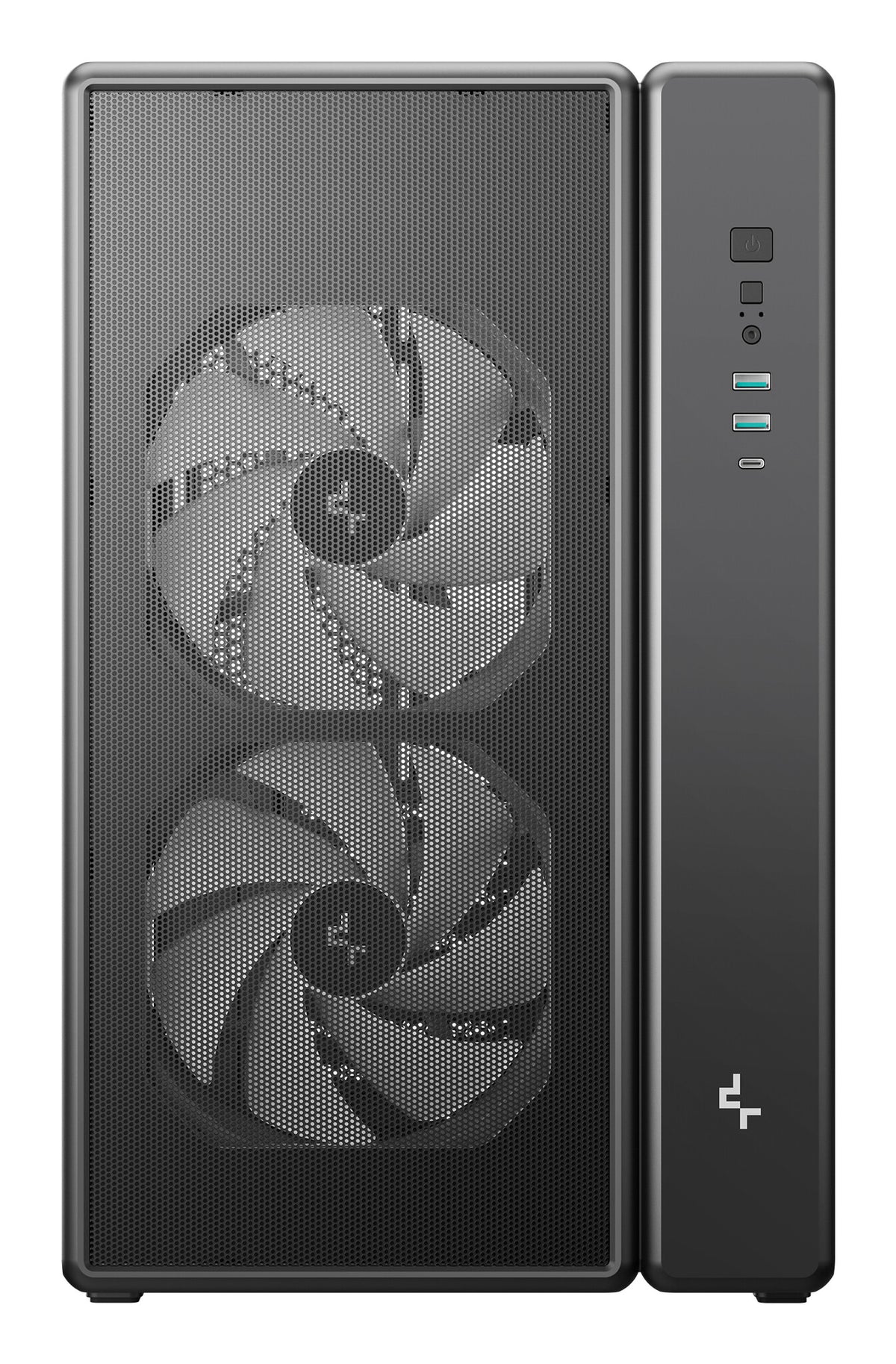DeepCool CG590 MESH 2F Midi Tower Black