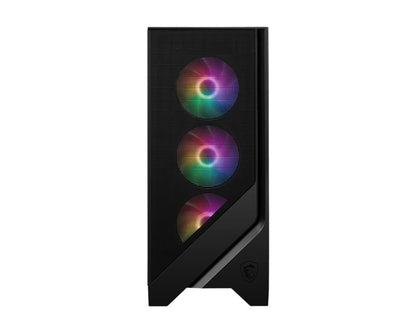 MSI MAG Forge 120A AIRFLOW Midi Tower Black, Transparent