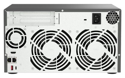 QNAP TVS-H874T-I7-32G NAS/storage server Tower Intel® Core™ i7 32 GB DDR4 0 TB QNAP QTS Black
