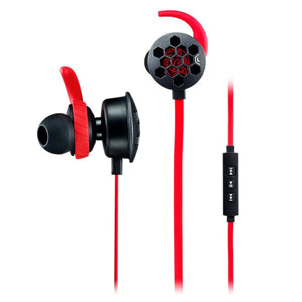 Tt eSPORTS ISURUS PRO Headset Wired In-ear Gaming Black, Red