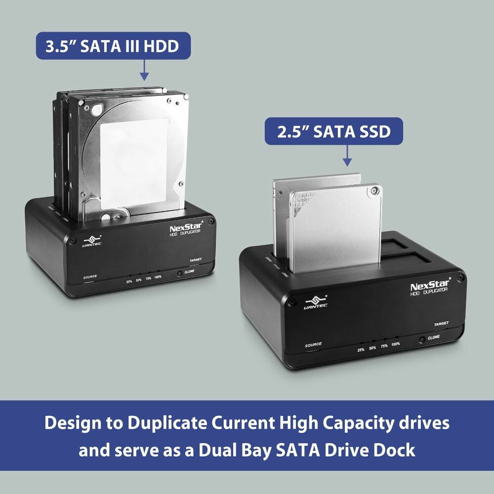 Vantec NexStar JX USB 3.2 Gen 1 (3.1 Gen 1) Type-B Black