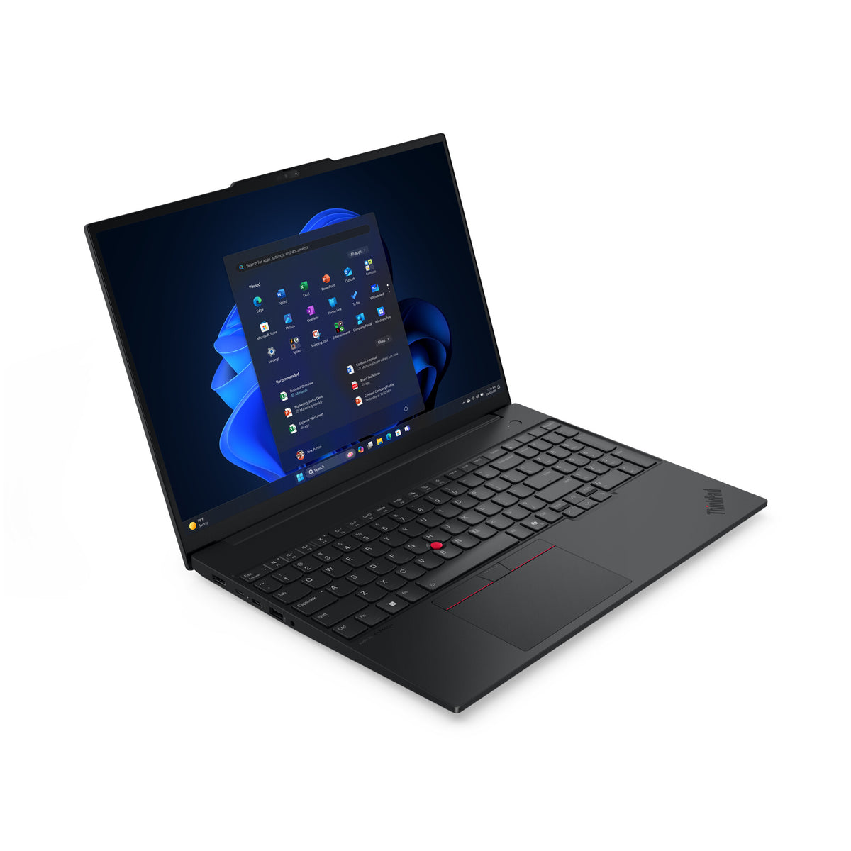 Lenovo ThinkPad E16 Gen 3 (Intel) Copilot+ PC Intel Core Ultra 7 256V Laptop 40.6 cm (16") WUXGA 16 GB LPDDR5x-SDRAM 1 TB SSD Wi-Fi 6E (802.11ax) Windows 11 Pro English Black