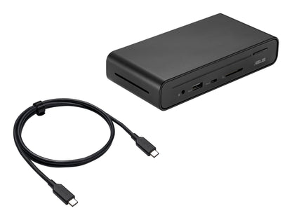 ASUS Triple Display USB-C Dock Duo DC301 Wired Black