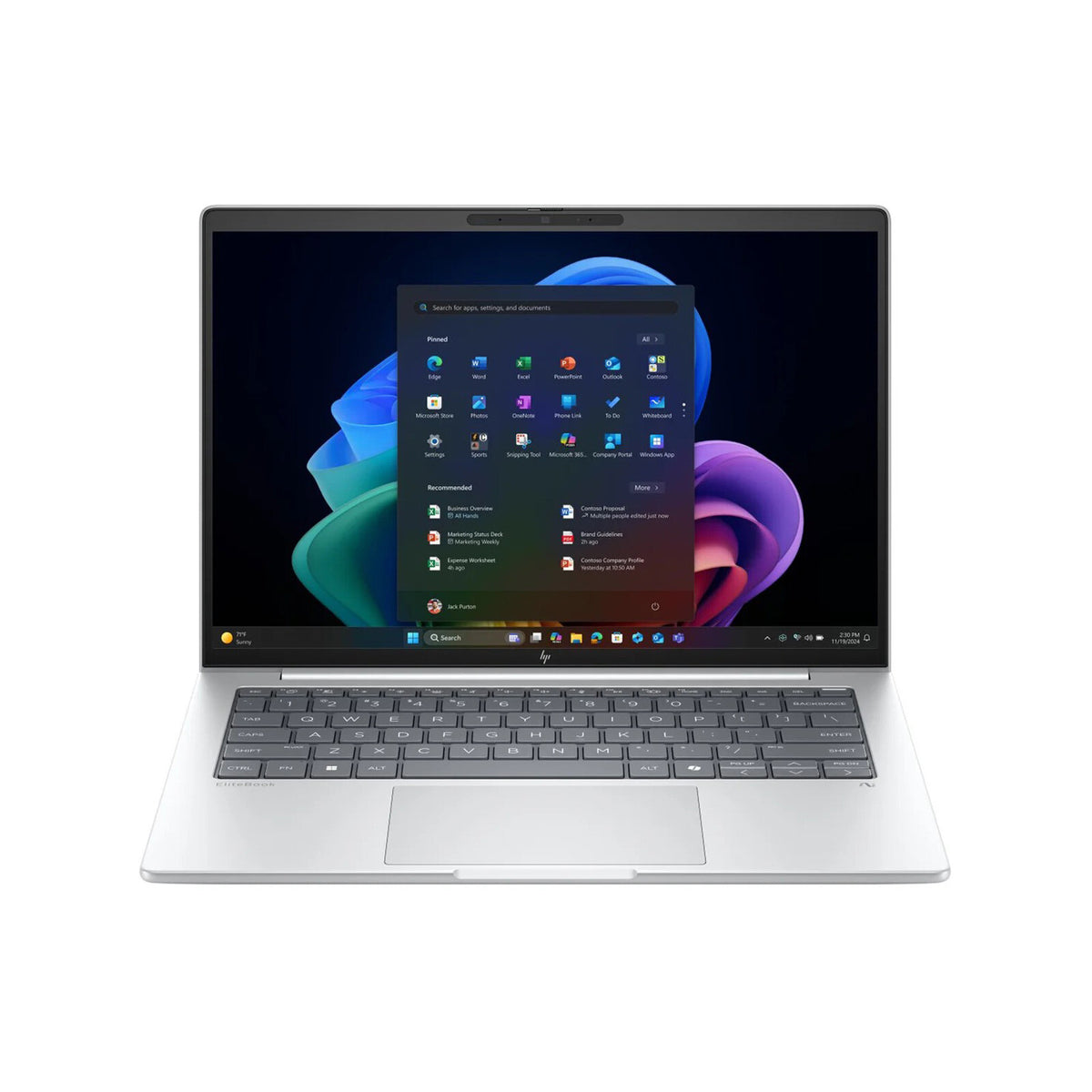 HP EliteBook 8 G1i 16 Next Gen AI Core U7-258V 32GB 2TB Win 11 Pro Notebook