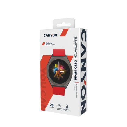 Canyon SMARTWATCH OTTO SW-86 RED