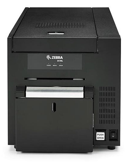 Zebra ZC10L plastic card printer Dye-sublimation/Thermal transfer Colour 300 x 300 DPI