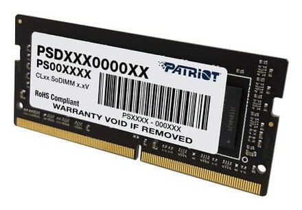 Patriot Memory Signature Line PSD416G320081S memory module 16 GB 1 x 16 GB DDR4 260-pin SO-DIMM