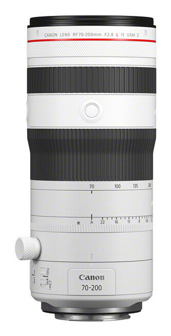 Canon RF 70-200mm F2.8L IS USM Z MILC Telephoto zoom lens Black, White