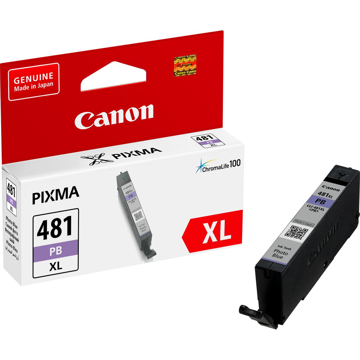 Canon CLI-481XL ink cartridge 1 pc(s) Original High (XL) Yield Blue