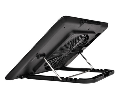 Thermaltake Massive A21 laptop cooling pad 43.2 cm (17") Aluminium