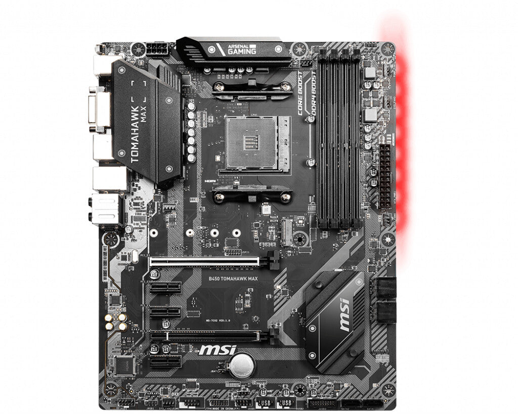 MSI B450 TOMAHAWK MAX motherboard AMD B450 Socket AM4 ATX