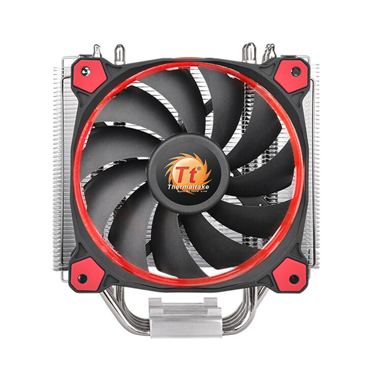 Thermaltake Riing Silent 12 Processor Air cooler 12 cm Black, Red, Silver