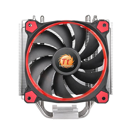 Thermaltake Riing Silent 12 Processor Air cooler 12 cm Black, Red, Silver