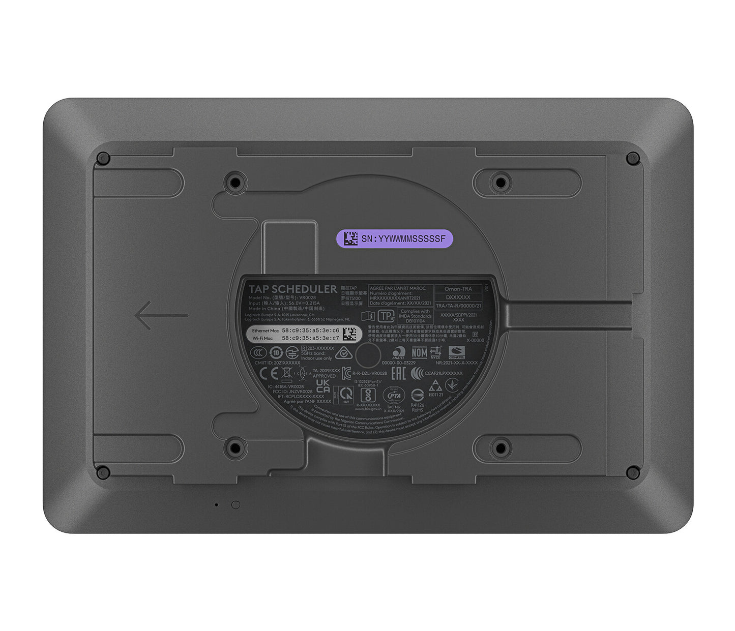 Logitech Tap Scheduler