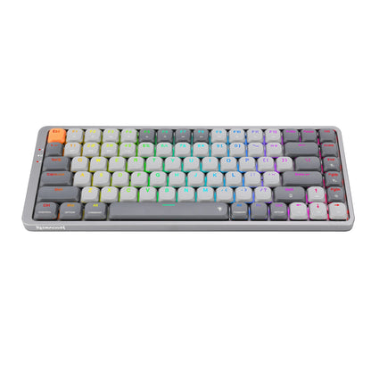 REDRAGON K652GG-RGB-PRO Azure keyboard USB + RF Wireless + Bluetooth Grey
