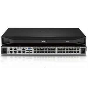DELL DMPU4032-G01 KVM switch Rack mounting Black, Silver