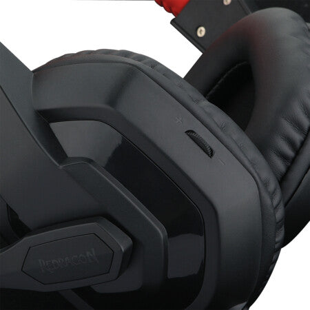 REDRAGON H120 headphones/headset Wired Head-band Gaming Black, Red