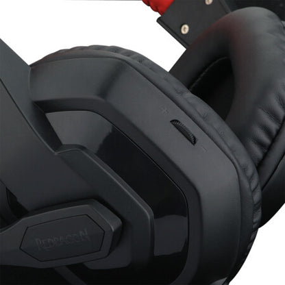 REDRAGON H120 headphones/headset Wired Head-band Gaming Black, Red
