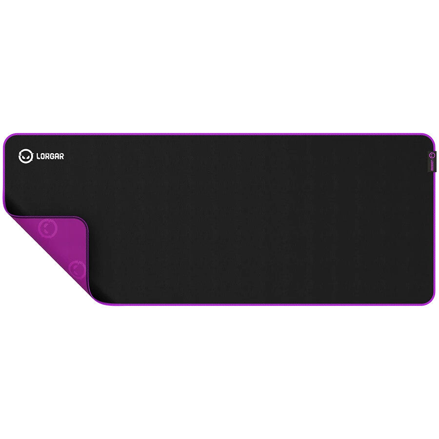 Lorgar LRG-GMP319 mouse pad Gaming mouse pad Black, Purple