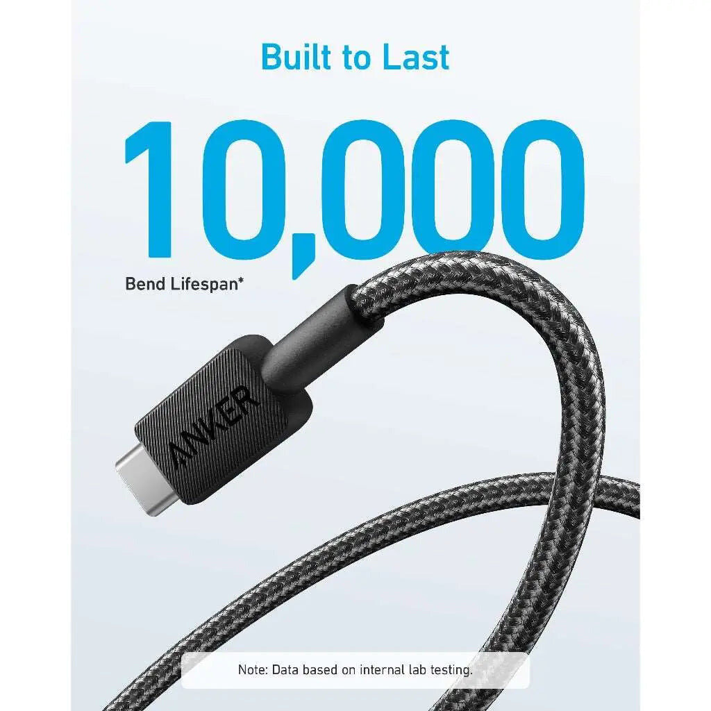 Anker A81H5H11 USB cable 0.9 m USB A USB C 5 Gbit/s 15 W Blue