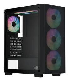 Aerocool B509A Flow ARGB Midi Tower Black
