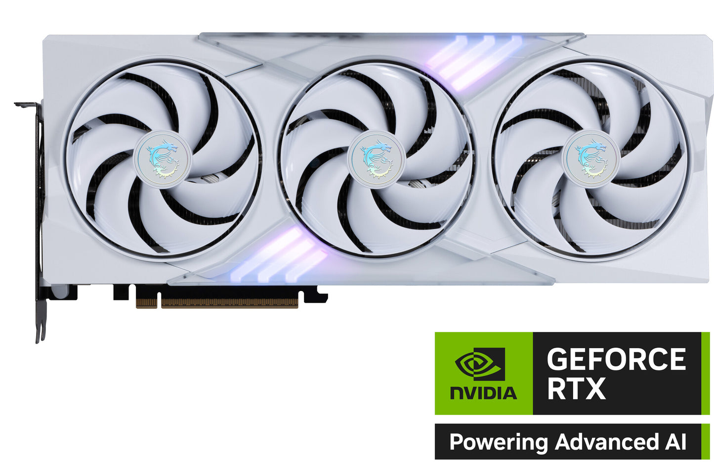 MSI GAMING GEFORCE RTX 5080 16G TRIO OC WHITE graphics card NVIDIA 16 GB GDDR7