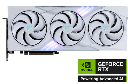 MSI GAMING GEFORCE RTX 5080 16G TRIO OC WHITE graphics card NVIDIA 16 GB GDDR7
