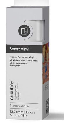 Cricut 2011355 self-adhesive vinyl Permanent White Matte