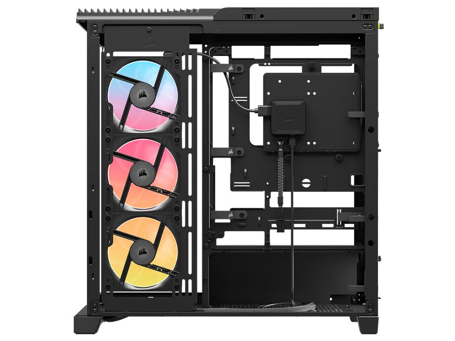 Corsair 4500X LX-R RGB Tempered Glass Mid-Tower, Black Midi Tower