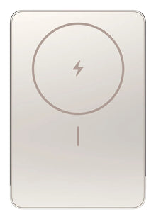 Xiaomi Super Slim Magnetic Power Bank 5000 Lithium-Ion (Li-Ion) 5000 mAh Wireless charging Sand