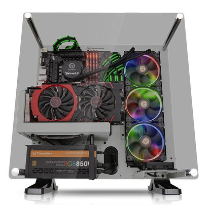 Thermaltake Core P3 TG Snow Midi Tower Transparent, White