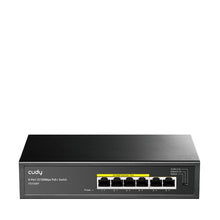 Cudy FS1006P network switch Fast Ethernet (10/100) Power over Ethernet (PoE) Black