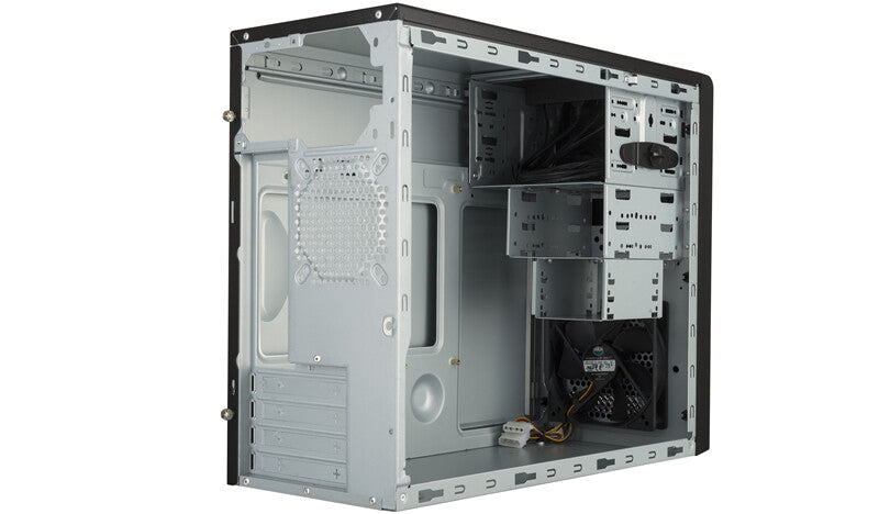 Cooler Master MasterBox E300L Mini Tower Black, Silver