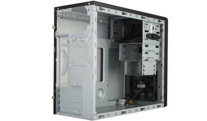 Cooler Master MasterBox E300L Mini Tower Black, Silver