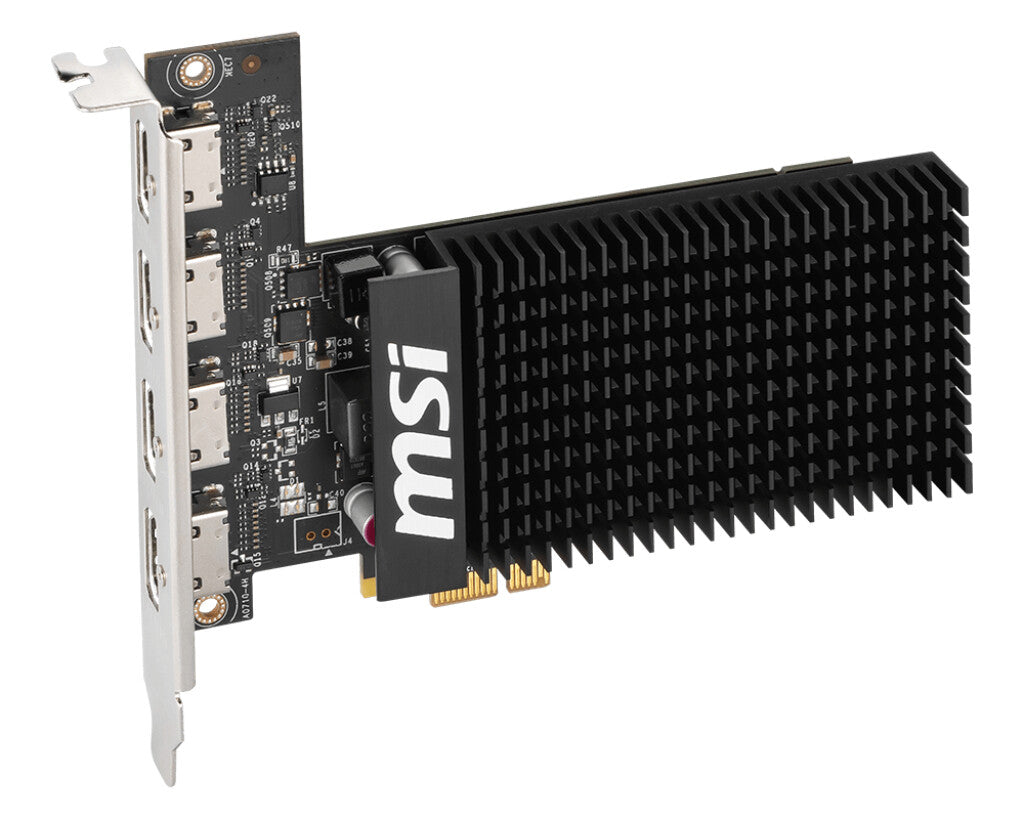 MSI GT 710 2GD3H 4HDMI graphics card NVIDIA GeForce GT 710 2 GB GDDR3