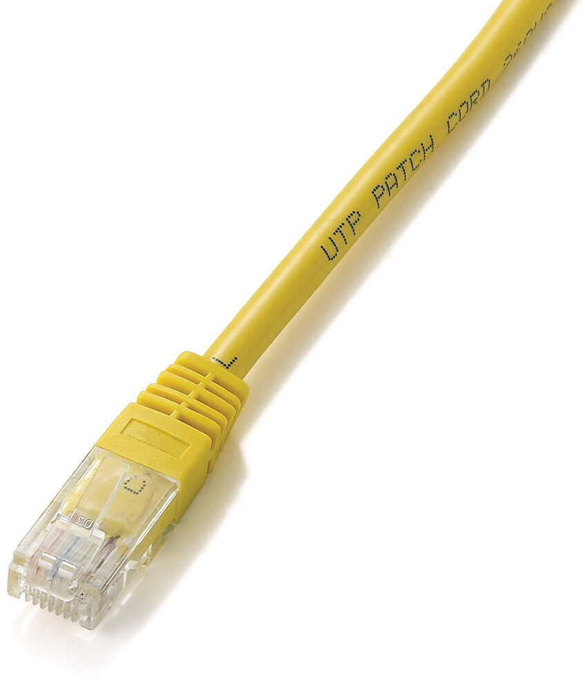 Equip Cat.5e U/UTP Patch Cable, 1.0m , Yellow