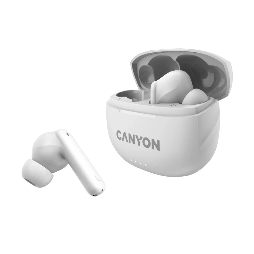 Canyon CNS-TWS8W headphones/headset True Wireless Stereo (TWS) In-ear Calls/Music/Sport/Everyday Bluetooth Black