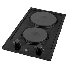 Defy DHD400 hob Black Built-in 28.8 cm Sealed plate 2 zone(s)