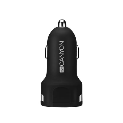 Canyon CNE-CCA04B mobile device charger MP3, Other, Portable speaker, Smartphone, Tablet Black Cigar lighter Auto