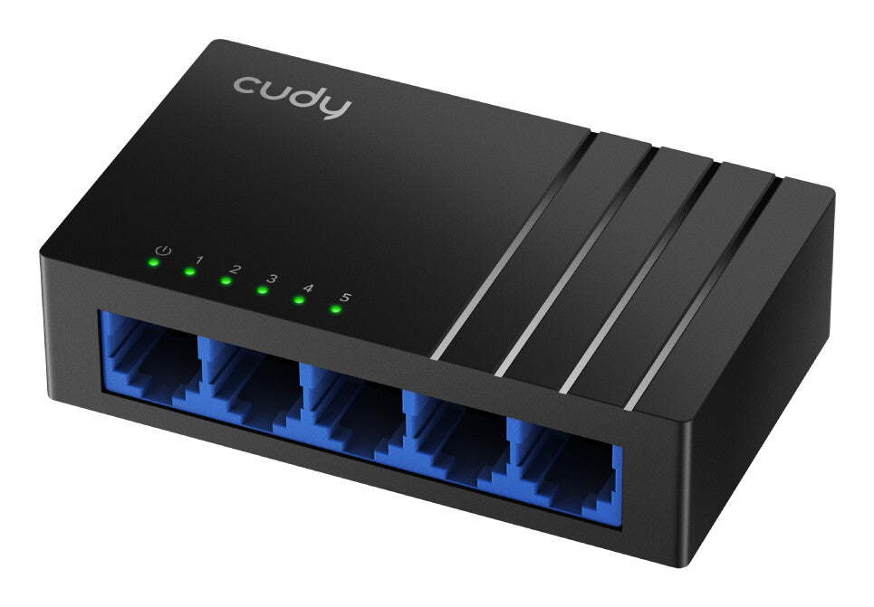 Cudy GS105D network switch Gigabit Ethernet (10/100/1000) Black