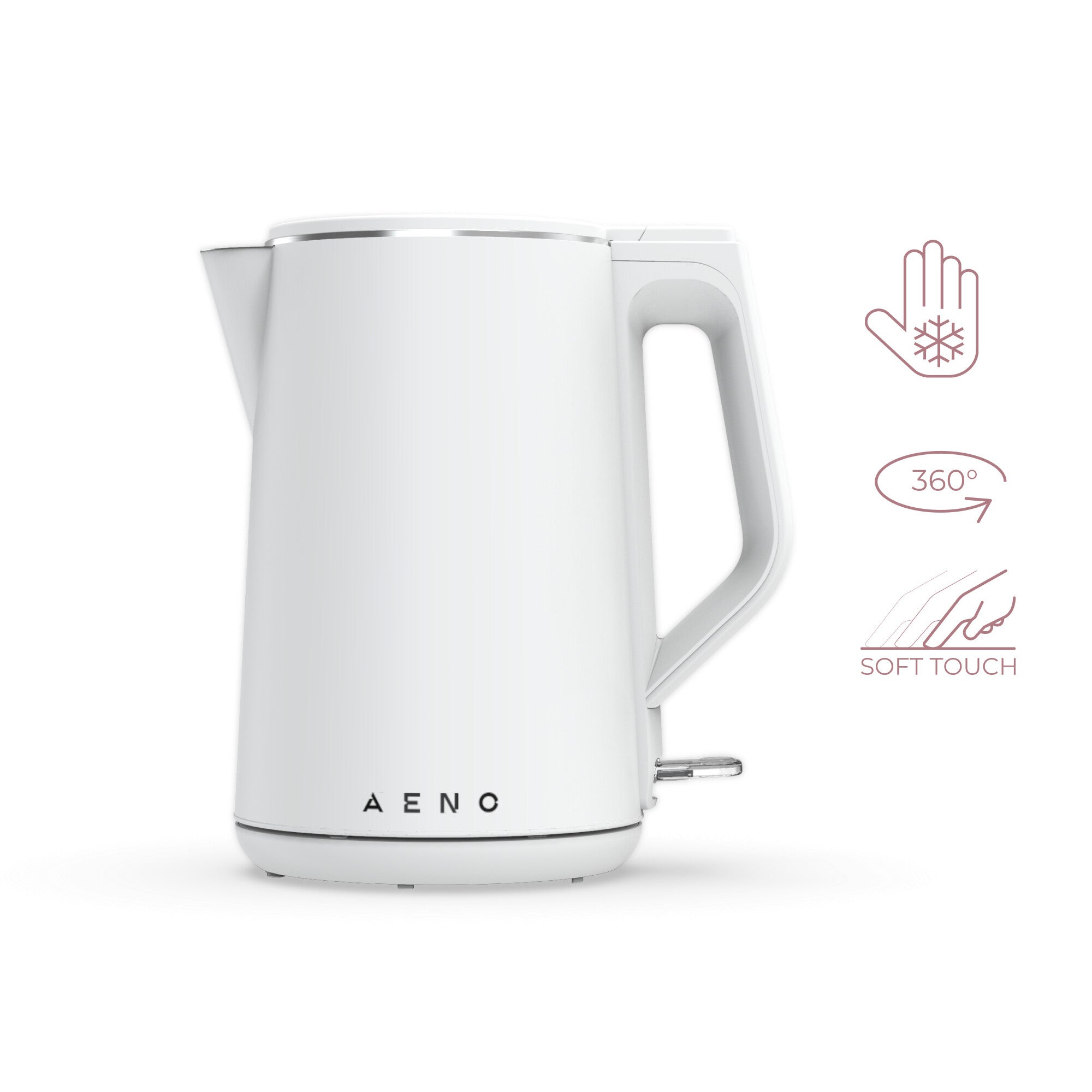 AENO EK2 electric kettle 1.5 L 2200 W White