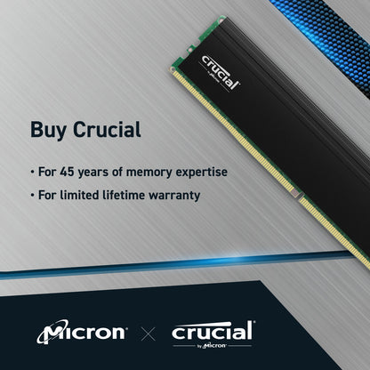 Crucial Pro CP2K32G4DFRA32A memory module 64 GB 2 x 32 GB DDR4 288-pin DIMM
