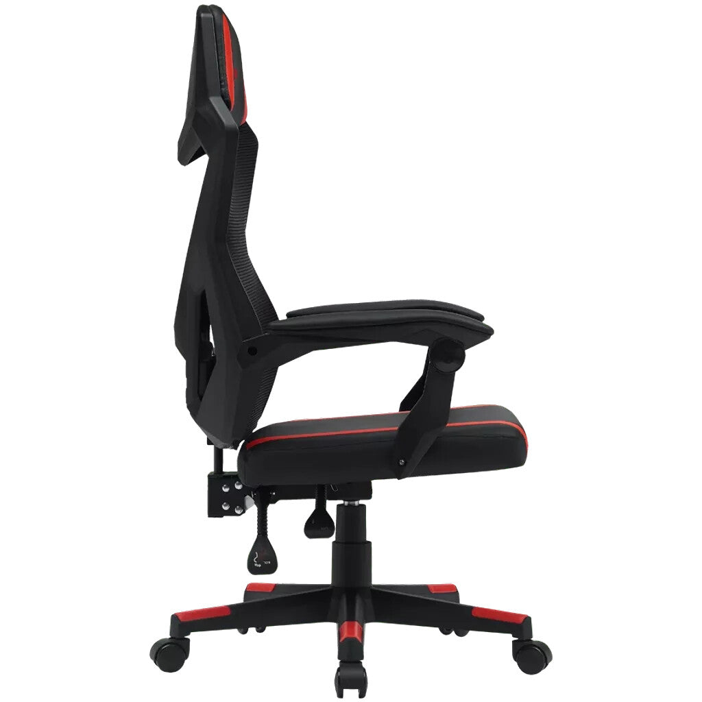 Canyon Flow MCH01 Gaming armchair Hard seat Black, Red