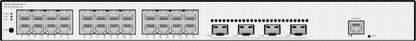 Huawei CloudEngine S5735-L24T4S-A-V2 Managed L3 Gigabit Ethernet (10/100/1000) 1U Black, Silver
