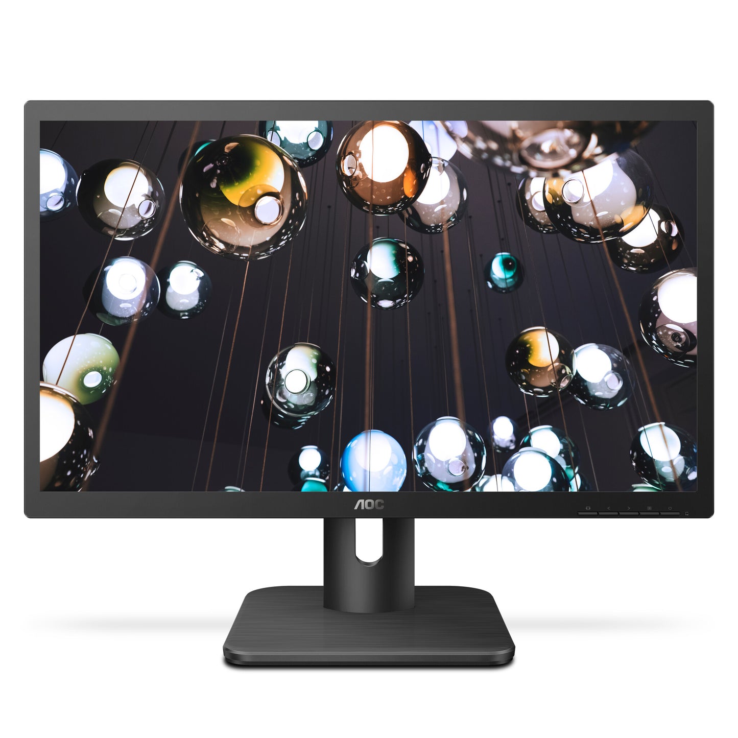 AOC E1 20E1H computer monitor 49.5 cm (19.5") 1600 x 900 pixels HD+ LED Black