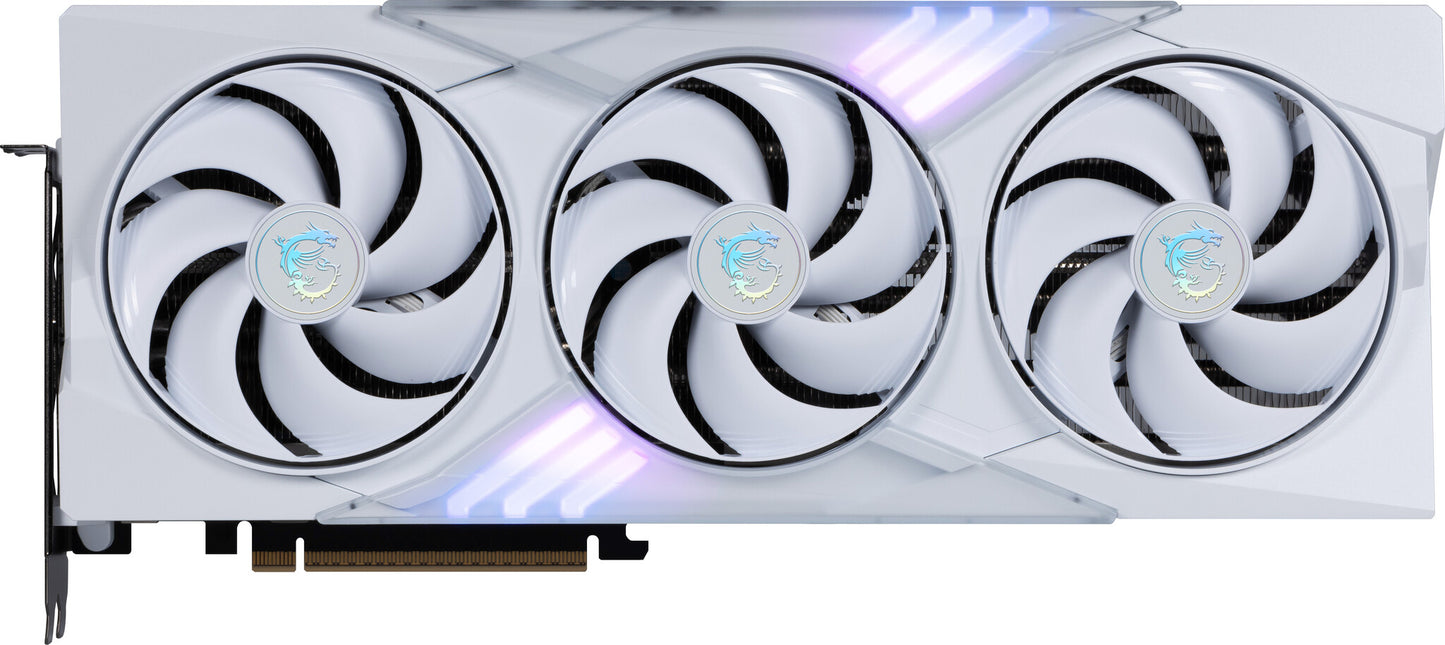 MSI GAMING GEFORCE RTX 5080 16G TRIO OC WHITE graphics card NVIDIA 16 GB GDDR7